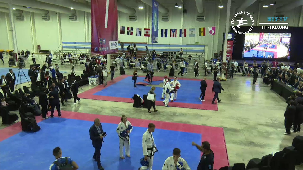 1st ITF Taekwon-Do World Cup, Argentina, Santiago Del Estero, Day 3, Part 2