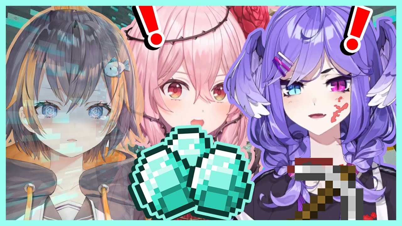 Selen 𝗸𝗶𝗹𝗹𝘀 Petra out of excitement of Diamond in Minecraft