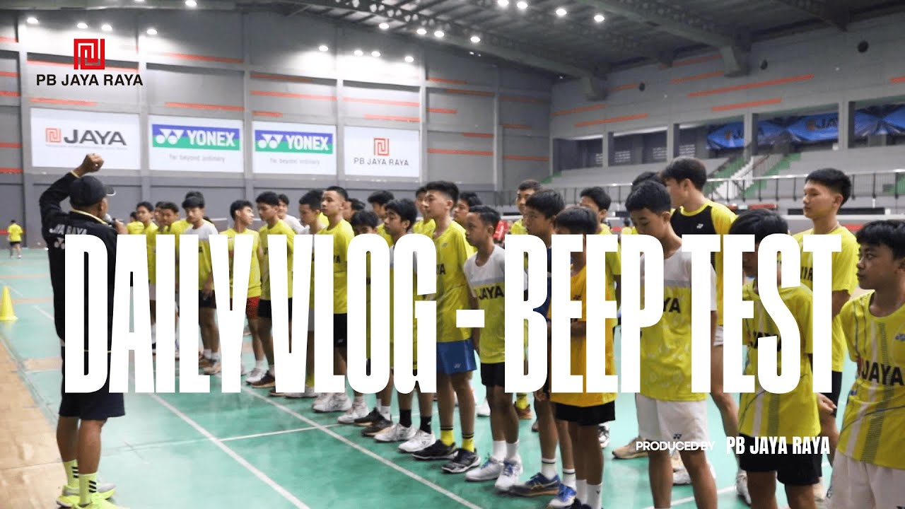 Daily Vlog Atlet PB Jaya Raya Tes Fisik Part 1 : Beep Test
