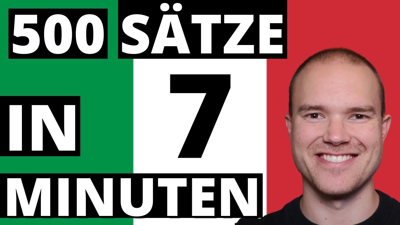 Italienisch lernen für Anfänger - Die MAGISCHE Formel für schnelles Lernen! 💡 Grundkurs 1