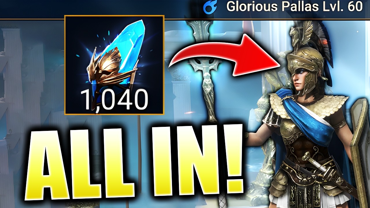 1000 ANCIENT SHARDS for GLORIOUS PALLAS! All-In for 1+1 & PROGRESSIVE LIVE #rsl