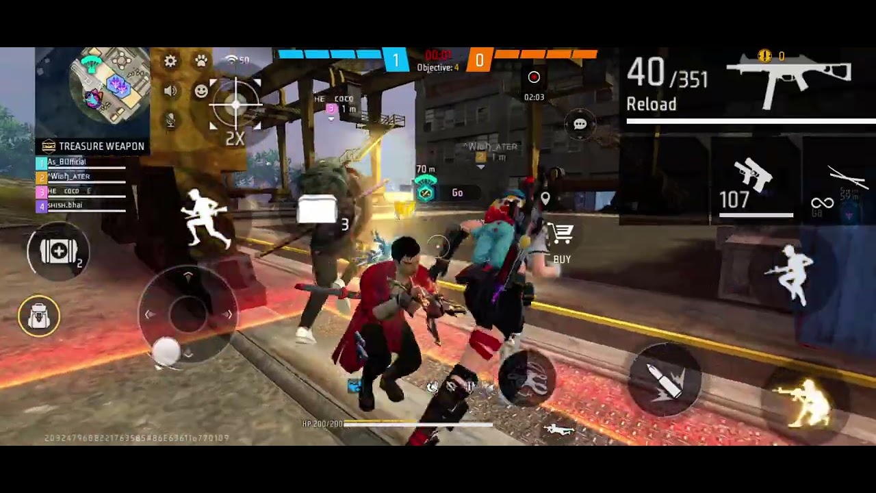 Free fire 🔥 | 1 vs 4 | only headshot #shortvideo#comedy #trending #love #viral #youtubeshorts #short