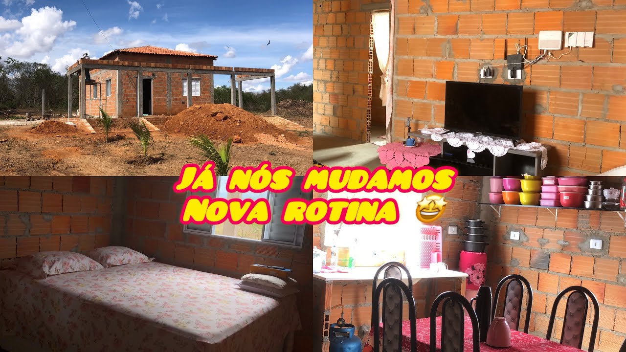 NOS MUDAMOS/ROTINA NA CASA NOVA 