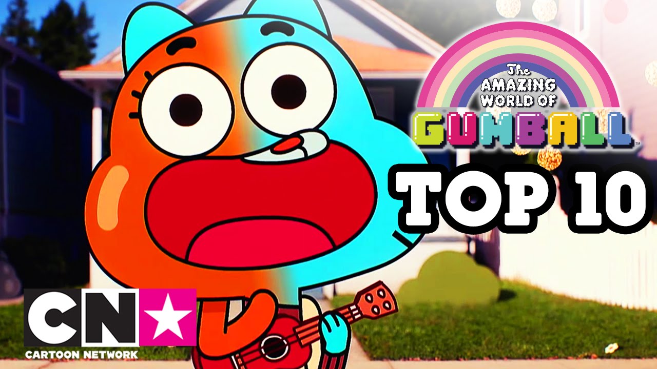 De Wonderlijke Wereld van Gumball | Top 10 van leukste liedjes | Cartoon Network