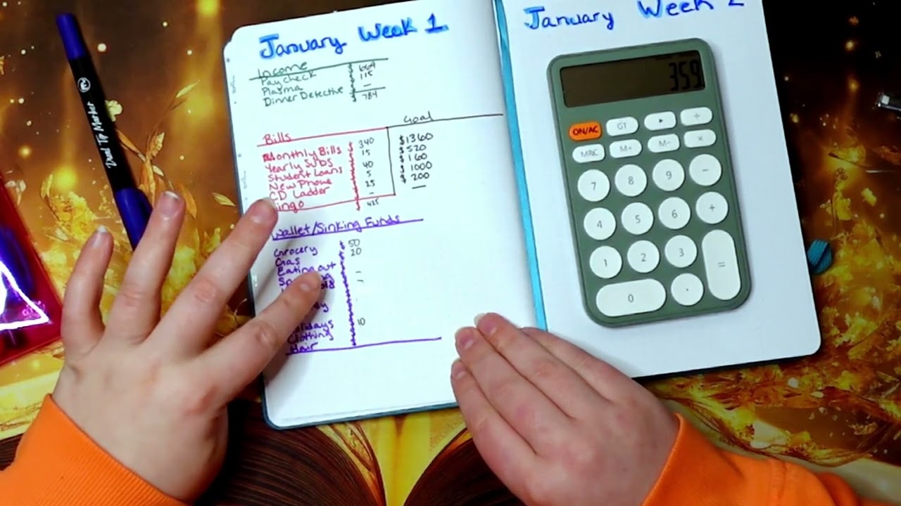 Budget w/ Me January Week 1