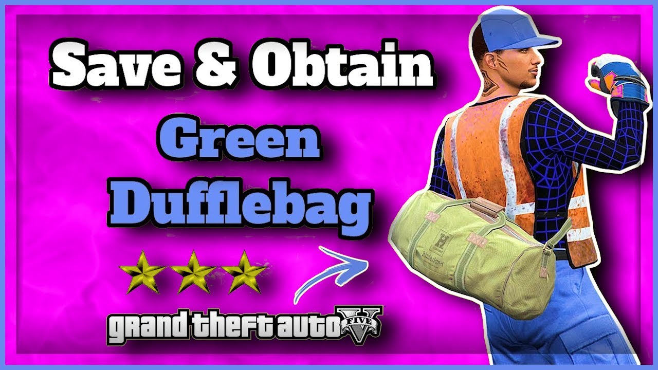 GTA5 I *PATCHED* DIRECTOR MODE I Obtain GREEN DUFFLEBAG + Save Method! I TUTORIAL! (1.58)