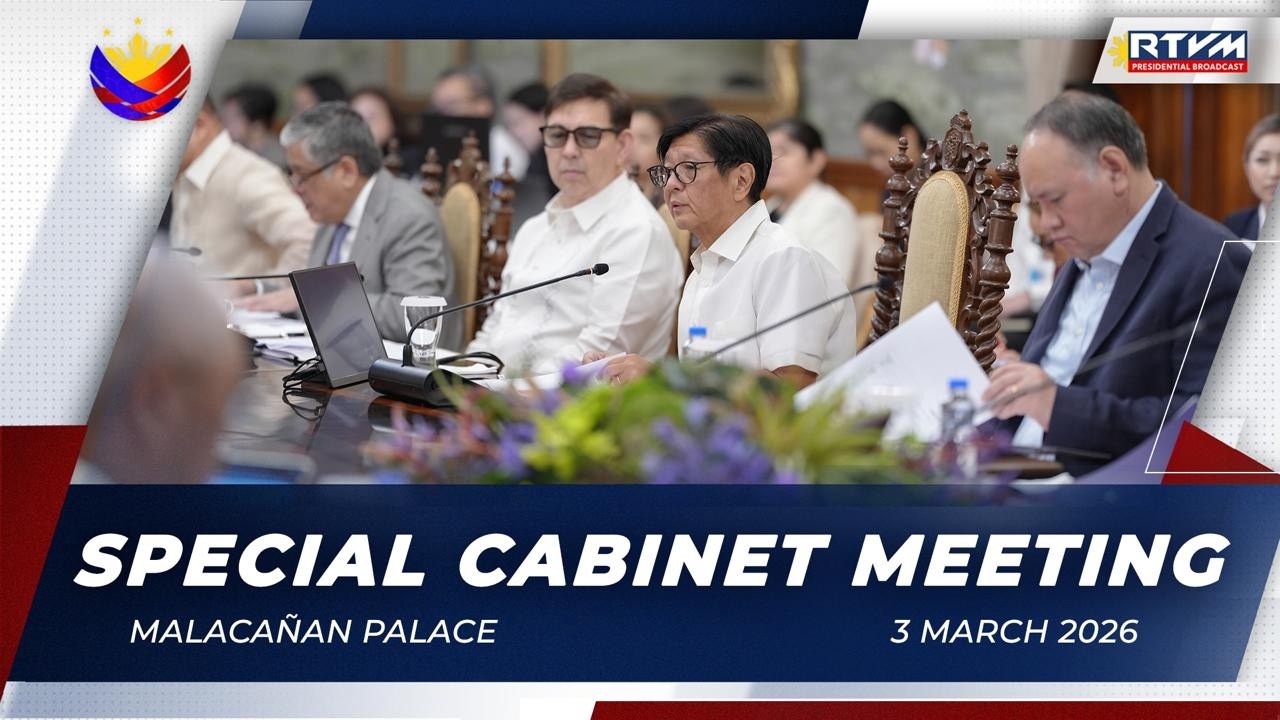 Special Cabinet Meeting 03/03/2026