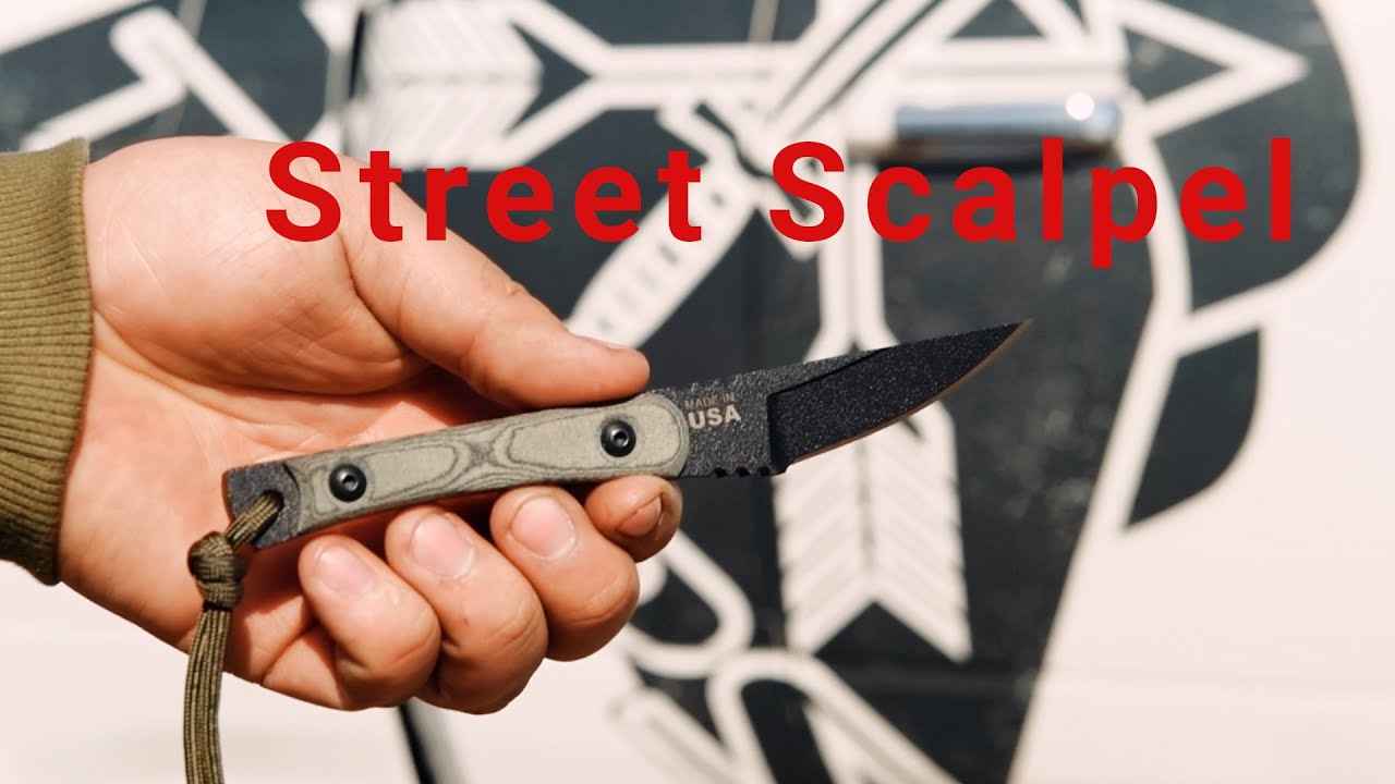 TOPS Street Scalpel, WEAR IT IN YOUR POCKET, BELT, VEST, OR BOOT
