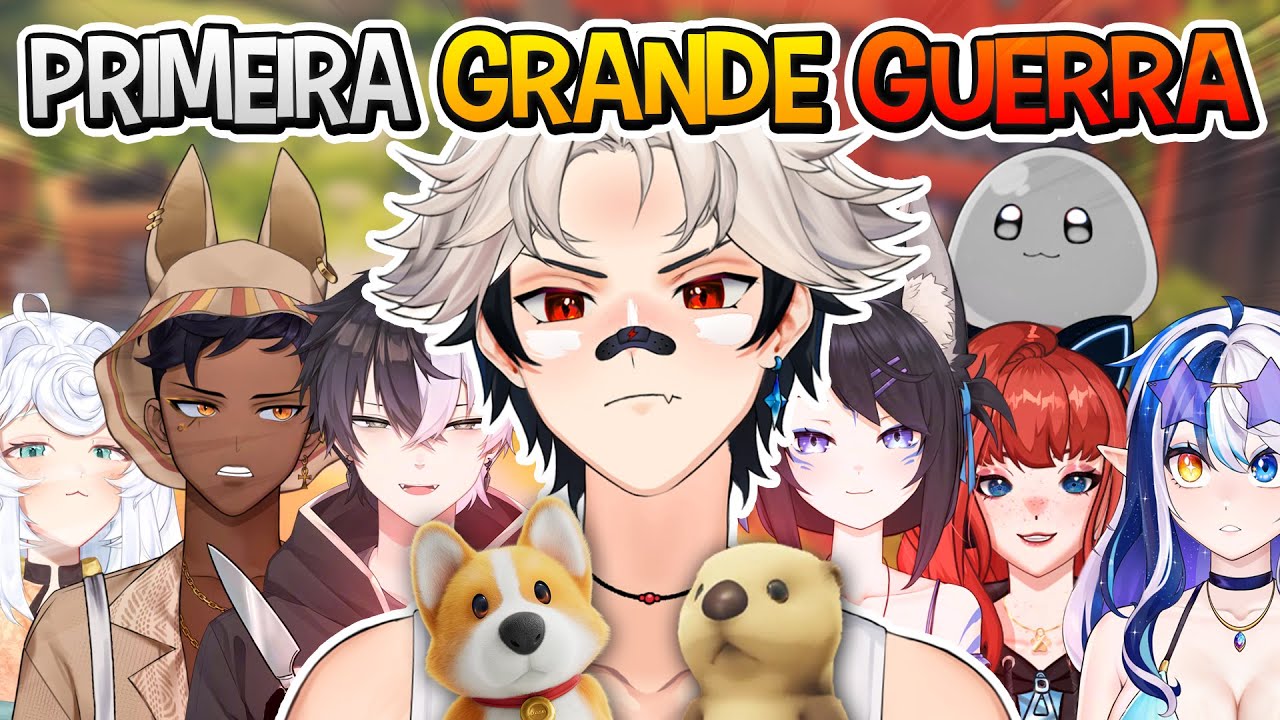 A PRIMEIRA GRANDE GUERRA VTUBER - Party Animals