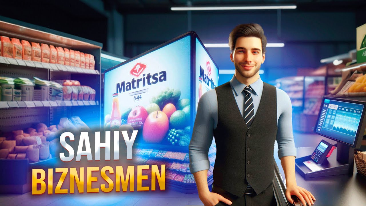 RETAIL STORE SIMULATOR // SAHIY BIZNISMEN // UZBEKCHA LETSPLAY MATRITSA #3