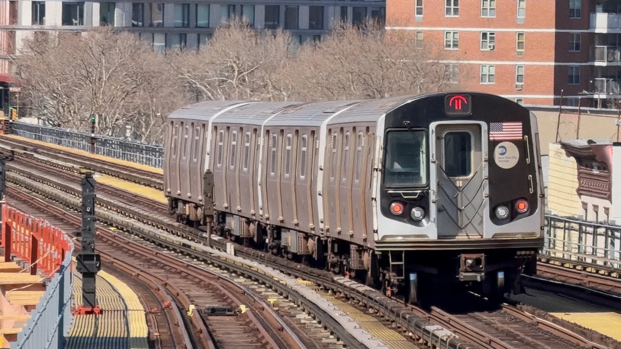 R160 & R179 J and M Trains Hauling via Bway-Bklyn Express