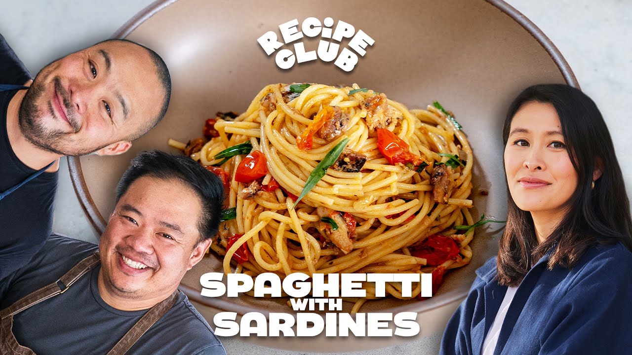Spaghetti with Sardines and Cherry Tomatoes | Recipe Club