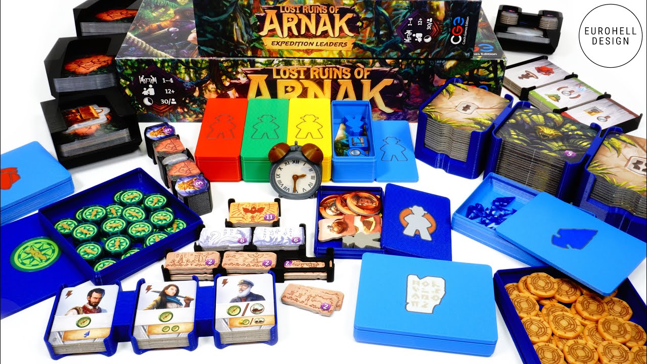 Lost Ruins of Arnak Expedition Leaders Boardgame Upgrade