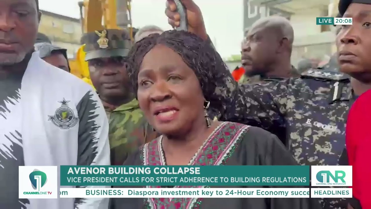 Avenor Collapse: Unclear Number of Victims as Rescue Efforts Continue in Accra
