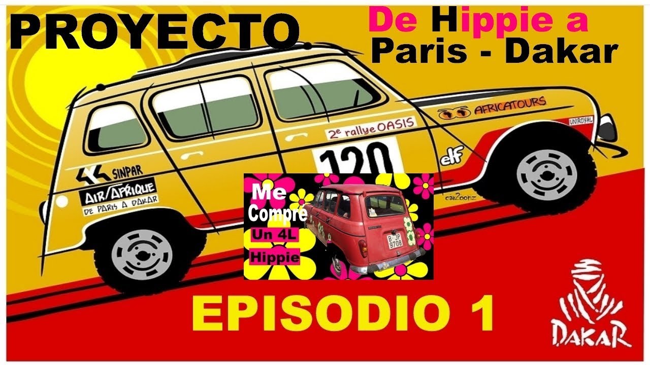 Renault 4L Transformación a Paris-Dakar – Episodio 1 Mecánica - Coche clásico popular