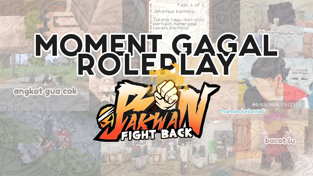 Momen Gagal Roleplay Bakwan: Fight Back