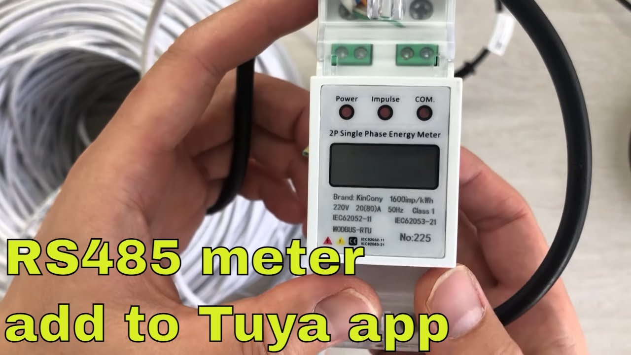 Обеспечьте работу счетчика энергии RS485 с приложением Tuya с помощью адаптера KinCony Tuya V2