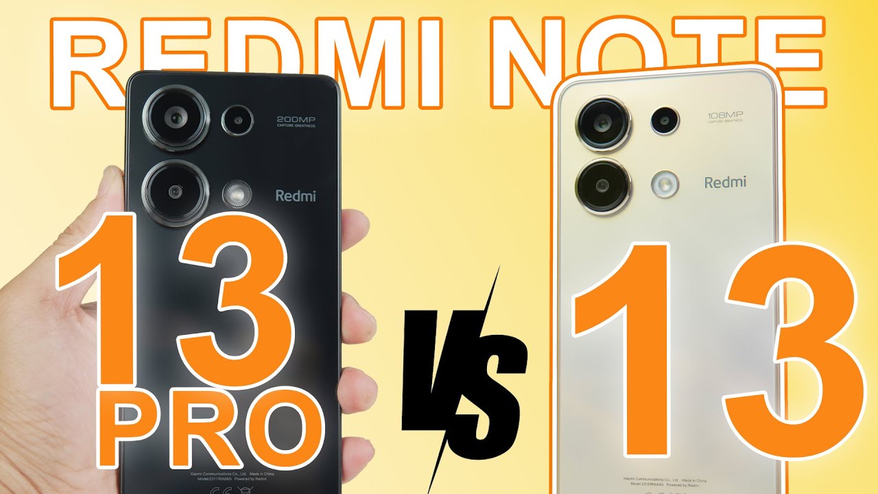So sánh Redmi Note 13 4G vs Note 13 Pro 4G: CHÊNH NHAU CÓ 1 TRIỆU CHỌN MÁY NÀO !!??