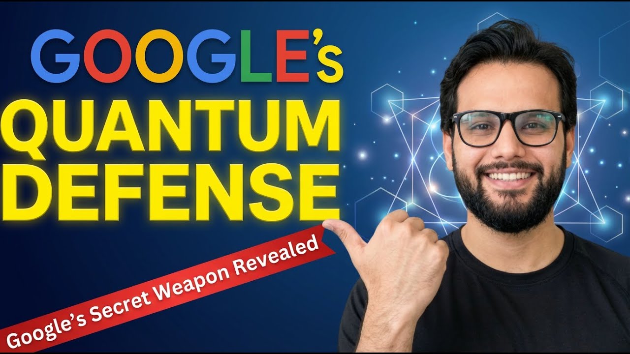 Google's Secret Weapon Against Quantum Hackers | Post-Quantum Cryptography Explained | Ehtesham Khan