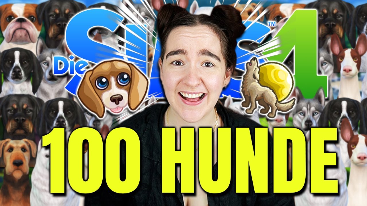 Sims 4 ABER was passiert, wenn man 100 HUNDE adoptiert?! 😱 Nesmeralda