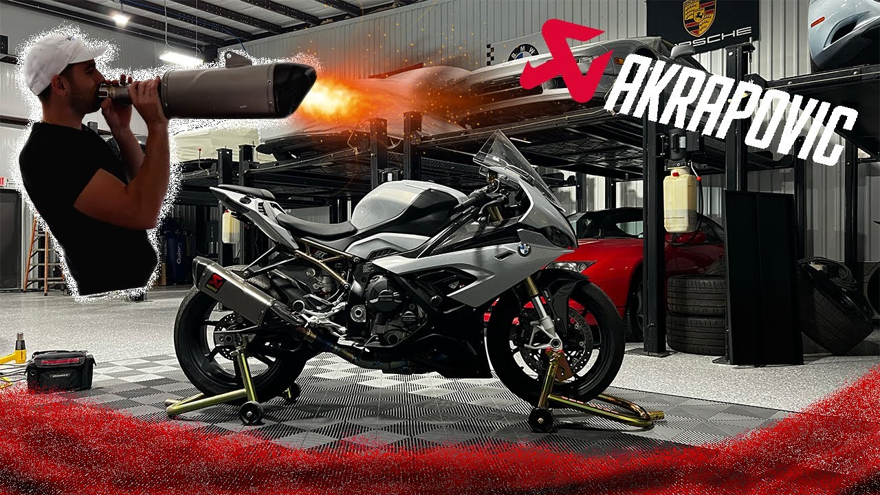 2021 S1000RR Akrapovic Evolution system exhaust Unboxing PART 1