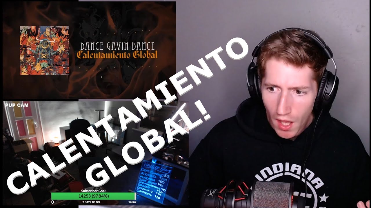 Chris REACTS to Dance Gavin Dance - Calentamiento Global
