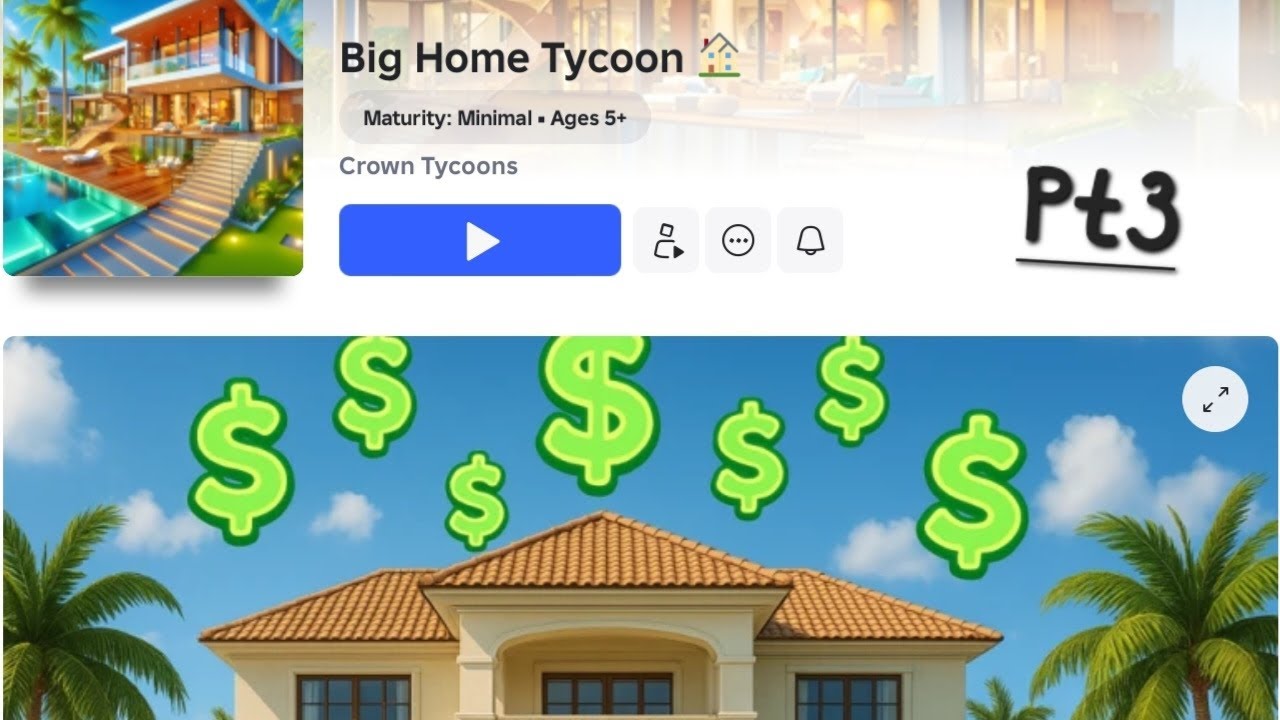 Come with me to build a big home in roblox (Pt3) || 2026