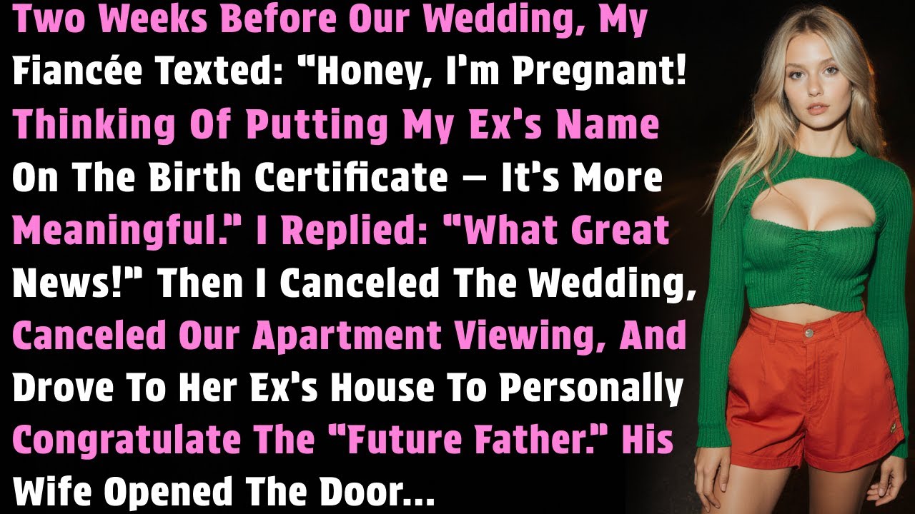 Two Weeks Before Our Wedding, My Fiancée Texted: “Honey, I’m Pregnant! Thinking..