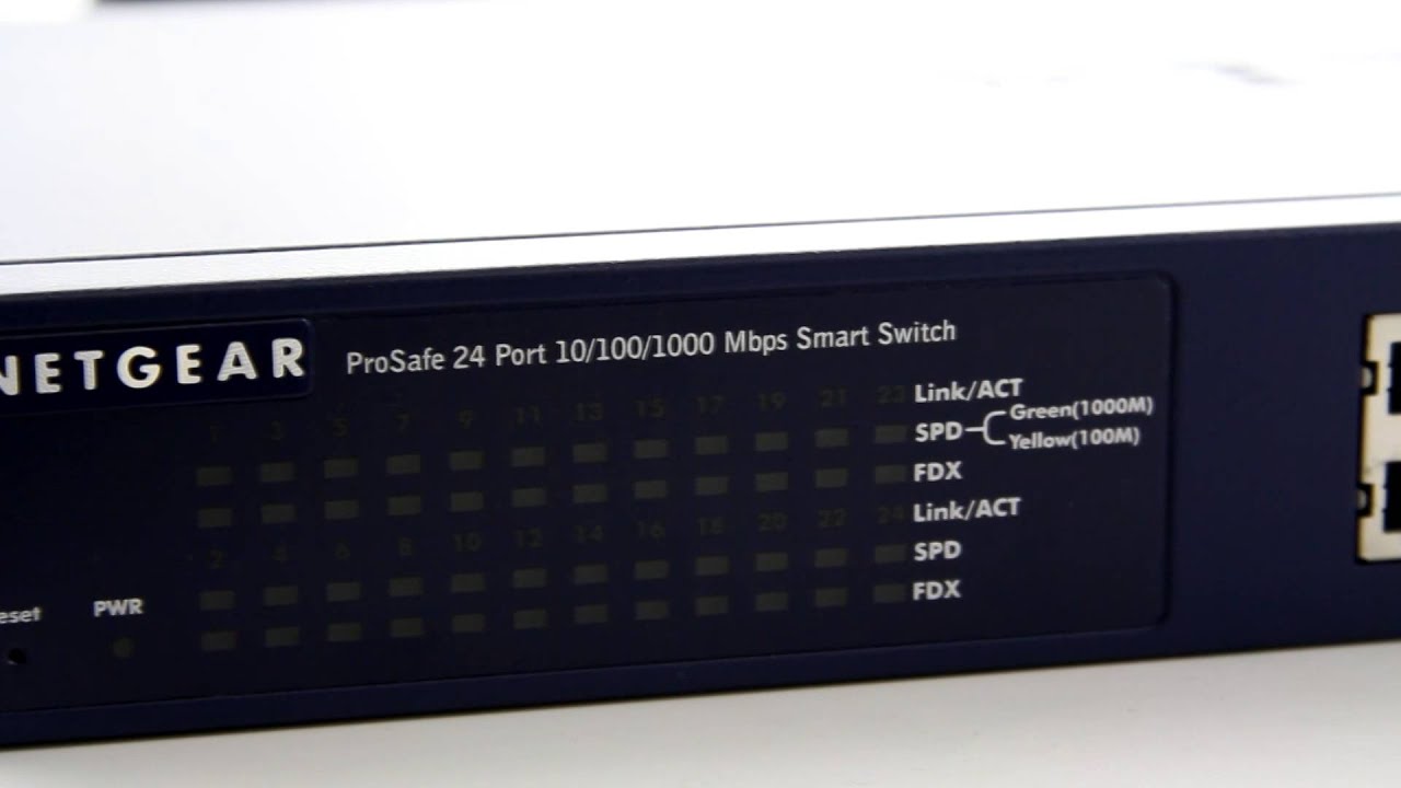 NetGear GS724T - unboxing