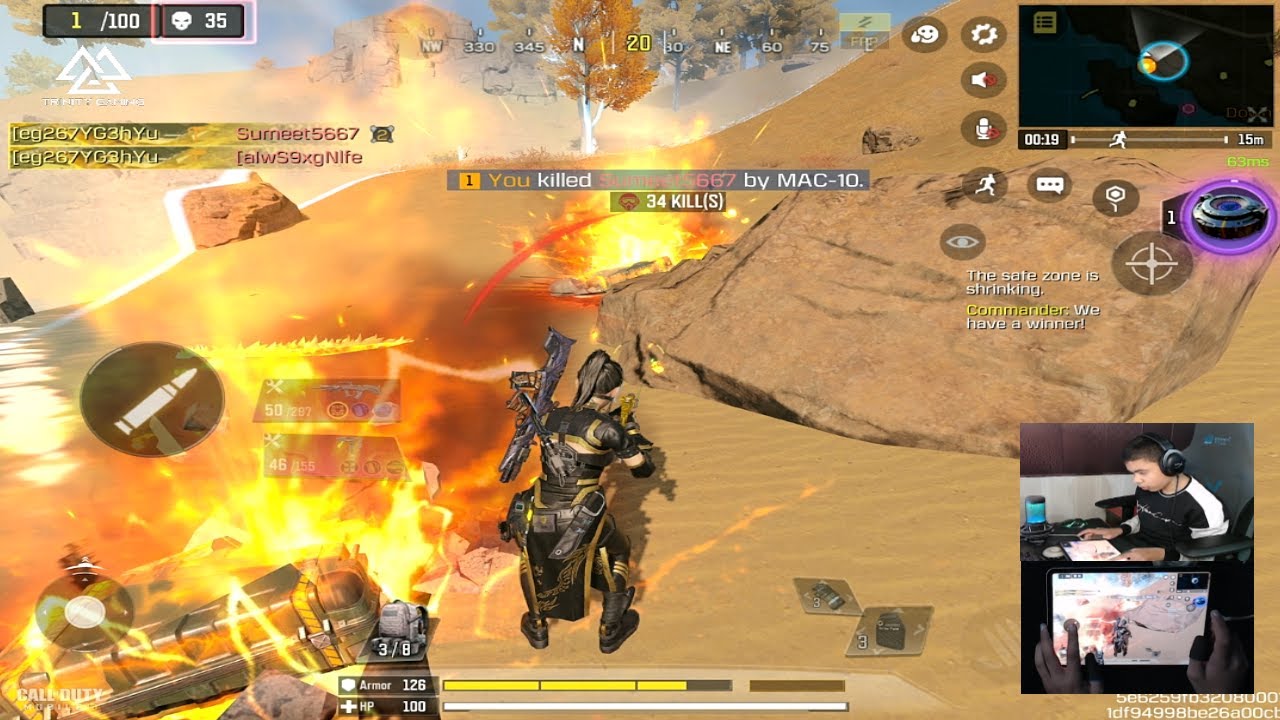 New MAC 10 Dragon's might w/ 35KILLS in Solo v Squad!!
