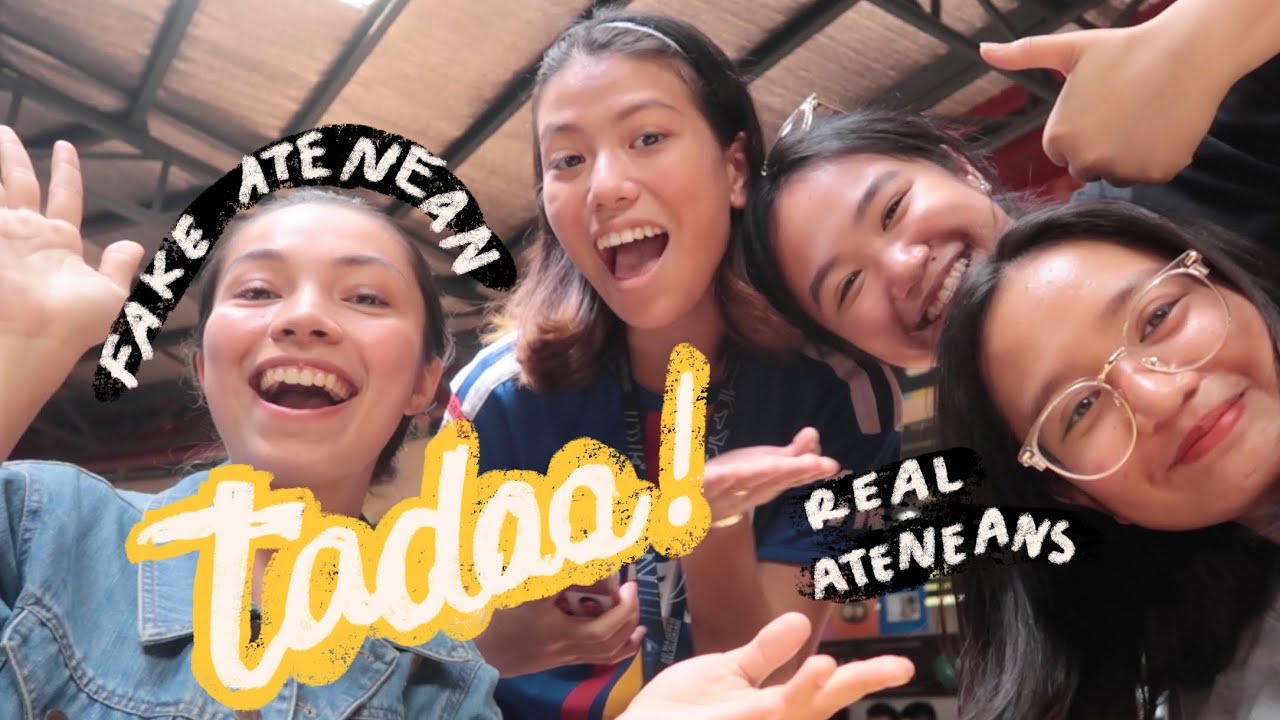 I Became An Atenean For A Day + Visiting the Ateneo College Vlog Girls! | Joslin Nicole Vlog