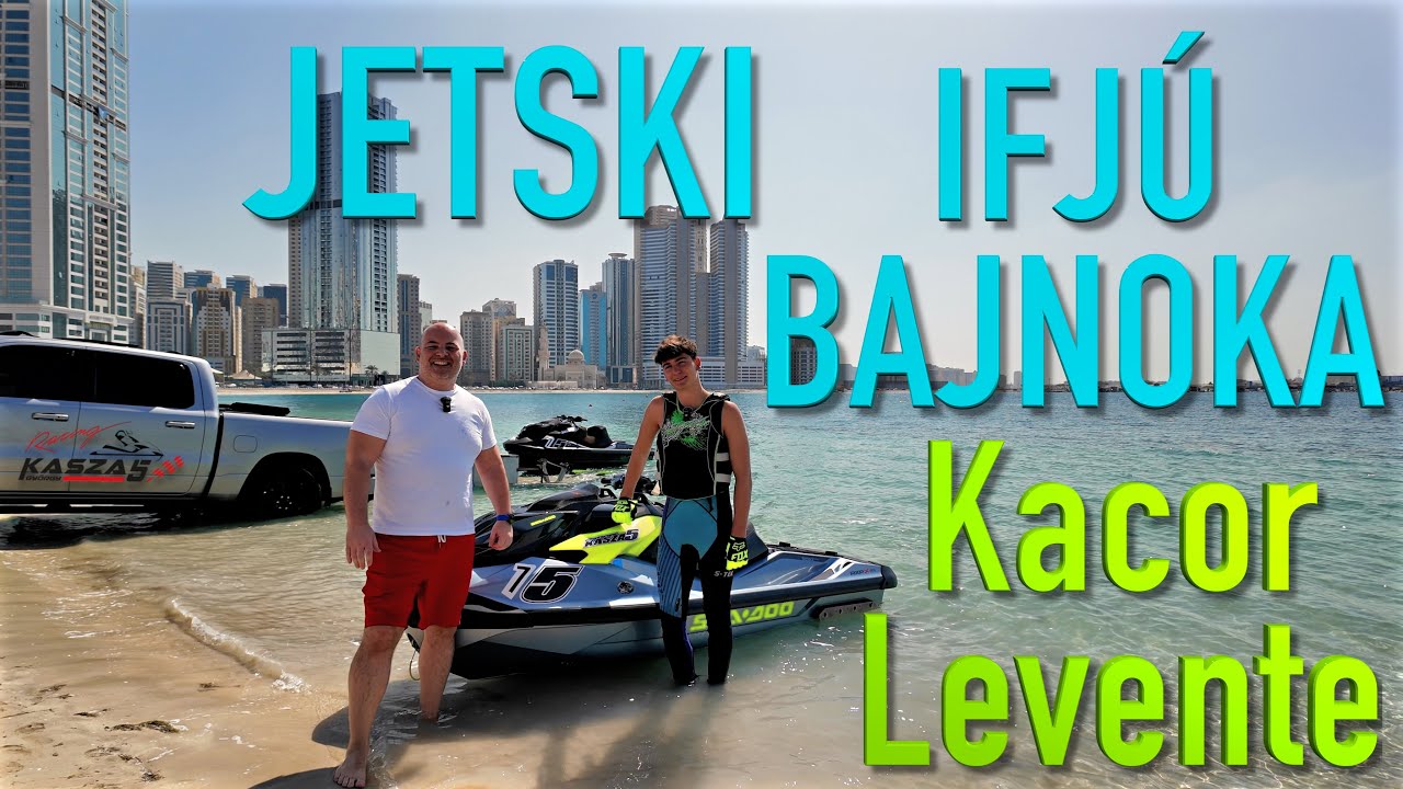 Jetski ifjú bajnok - Kacor Levente - Kasza Racing Team