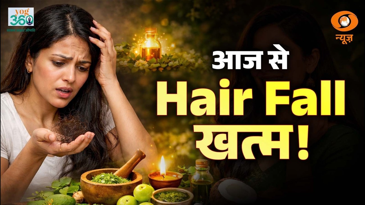 YOGA 360 | आज से Hair Fall खत्म | Natural Health Benefits