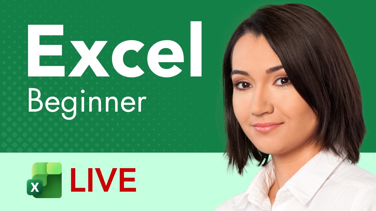Excel Beginner - LIVE