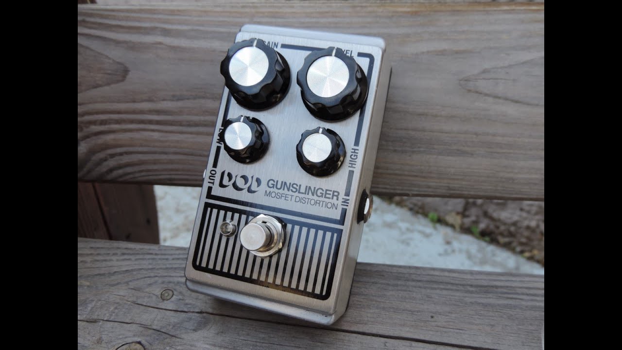 DOD Gunslinger Mosfet Distortion, Msm workshop