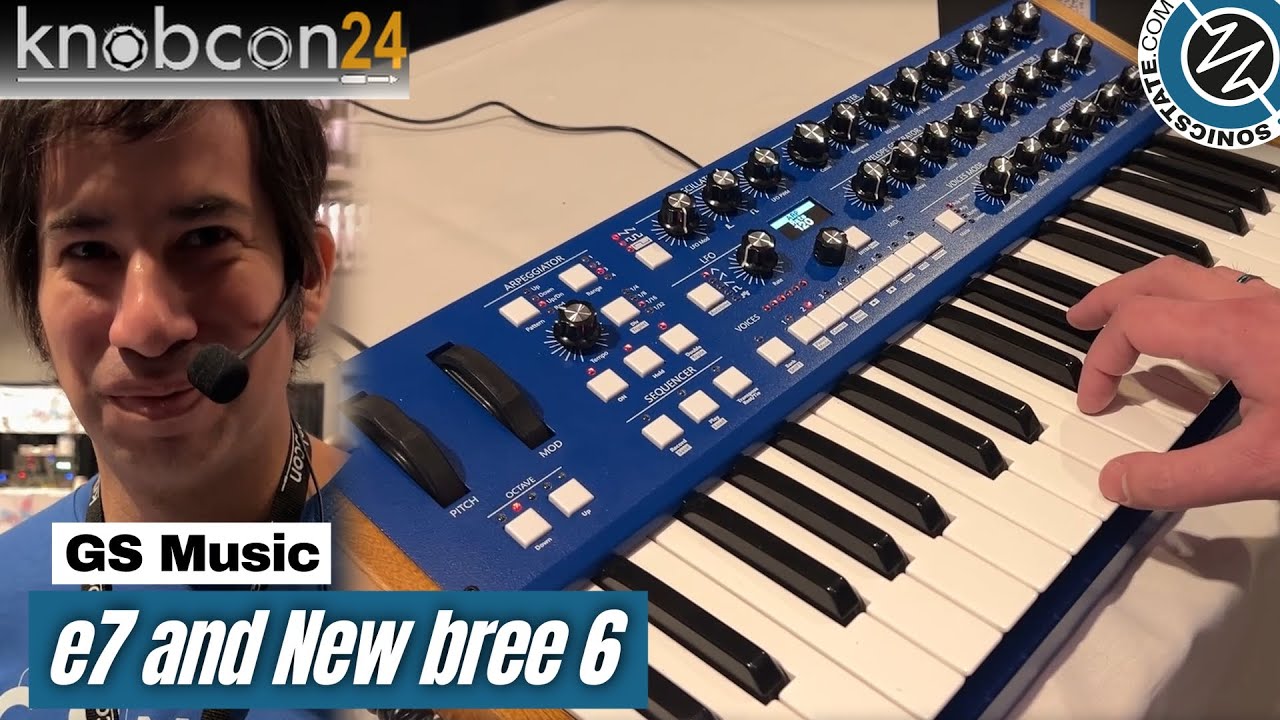Knobcon 2024: GS Music Showcases E7 and bree6 Synthesizers