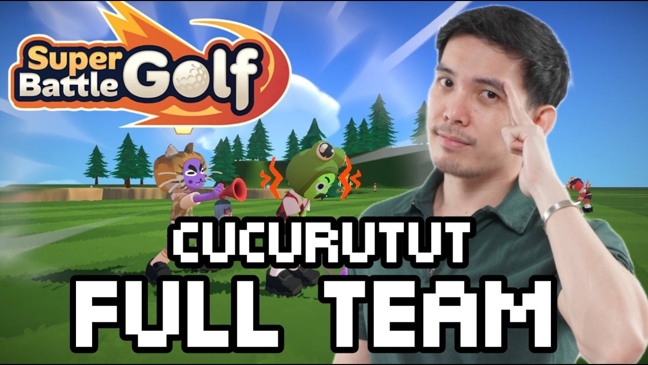FULL TEAM CUCURUTUT MAEN GOLF BRUTAL WKWK!! SUPER BATTLE GOLF