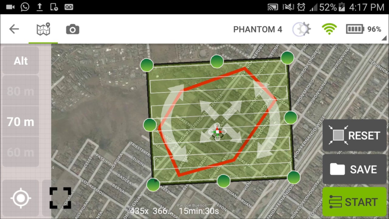 TOPOGRAFÍA CON UAV PHANTOM 3,4