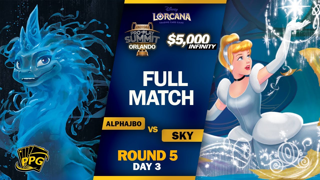 Pro Play Summit Orlando LORCANA INFINITY, 5-й раунд - Ruby Sapphire против Sapphire Steel | Pro-P...