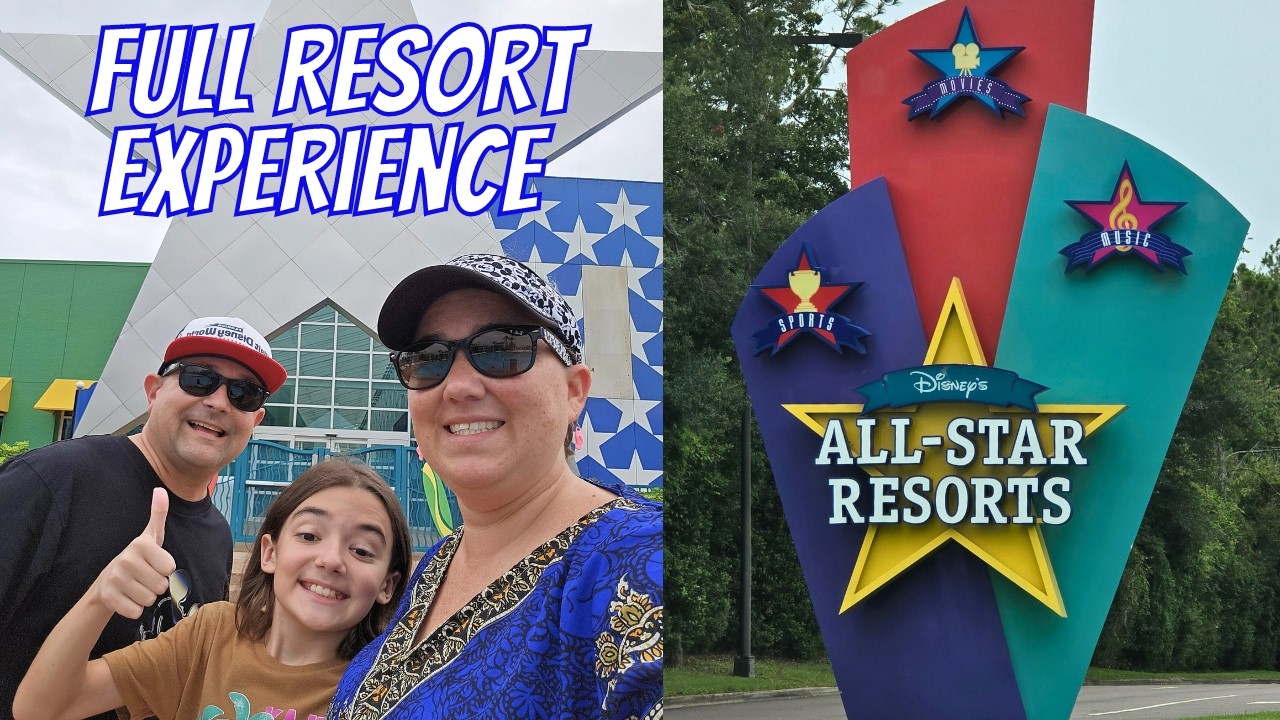 Staying Over At Disney's All-Star Resorts! Disney's Most Affordable Resort . Our Full Experience