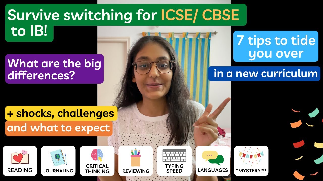 How to Survive switching to IB from an Indian curriculum (ICSE/CBSE)!