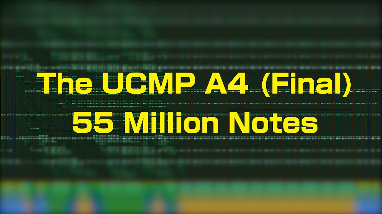 [Black MIDI] MBMS & Eddywaltz/The UCMP A4 (Final) - 55 Million Notes