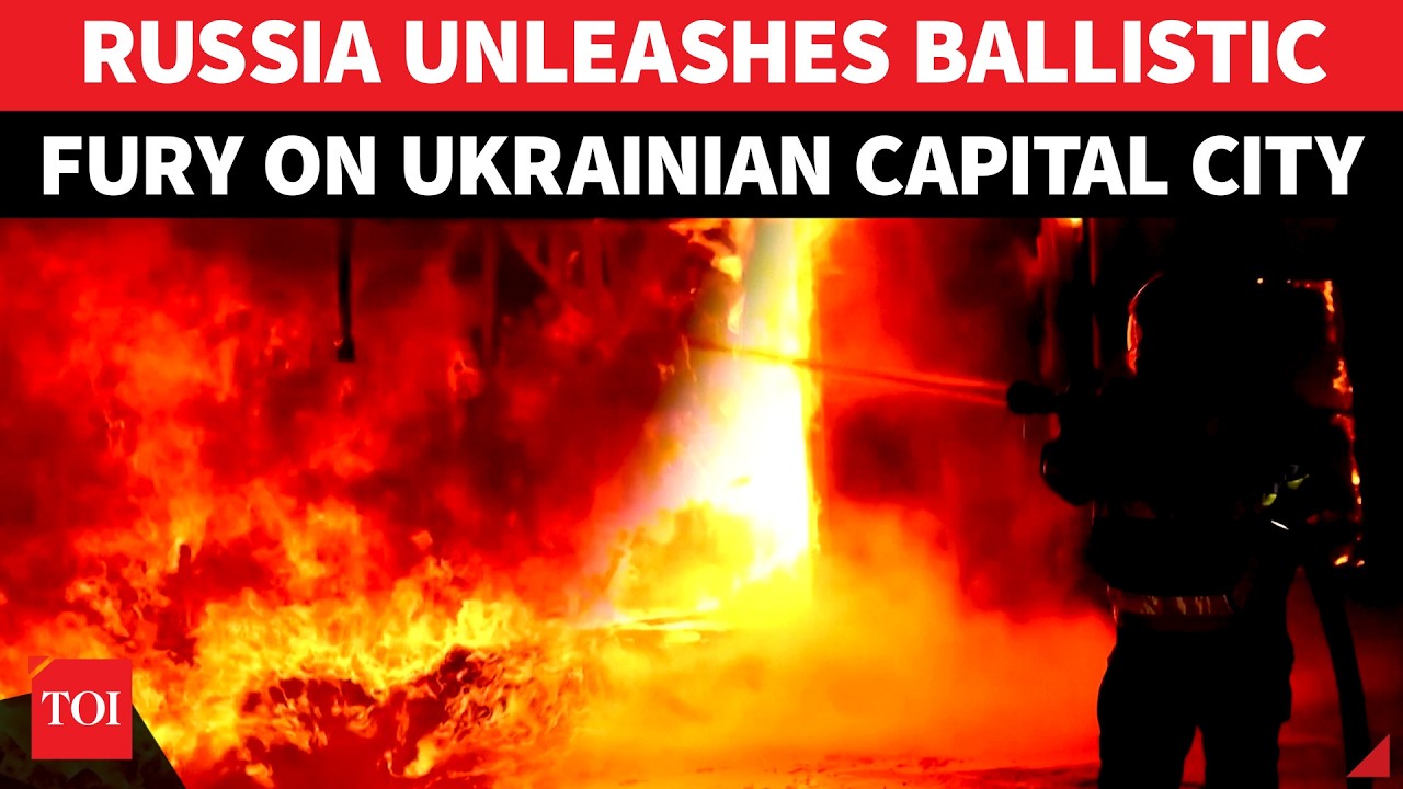 Putin BURNS All Of Ukraine From Kyiv To Kharkiv; Air Raid Sirens, Emergency Teams Deployed | WATCH