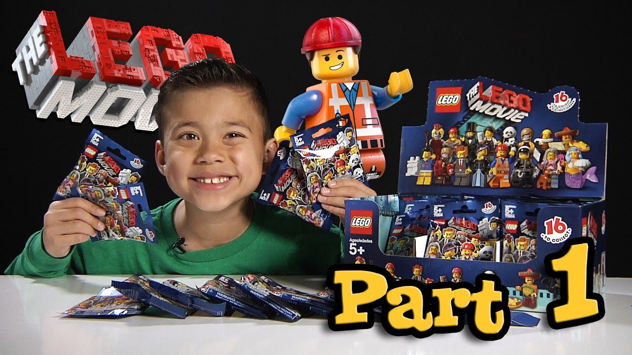 LEGO MOVIE MINIFIGURES!!! Box of Blind Bags Opening - PART 1