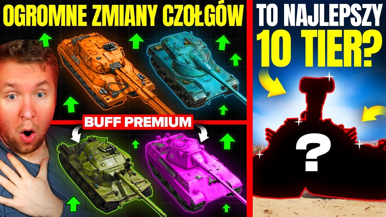 OGROMNE ZMIANY w CZOŁGACH i PREMKACH! NOWY NAJLEPSZY 10 TIER? AUKCJE za OBLIGACJE