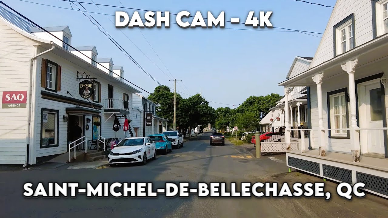 🚗 Explore Saint-Michel-de-Bellechasse, Quebec: A Scenic 4K Drive Through Countryside Bliss! 🌳📹