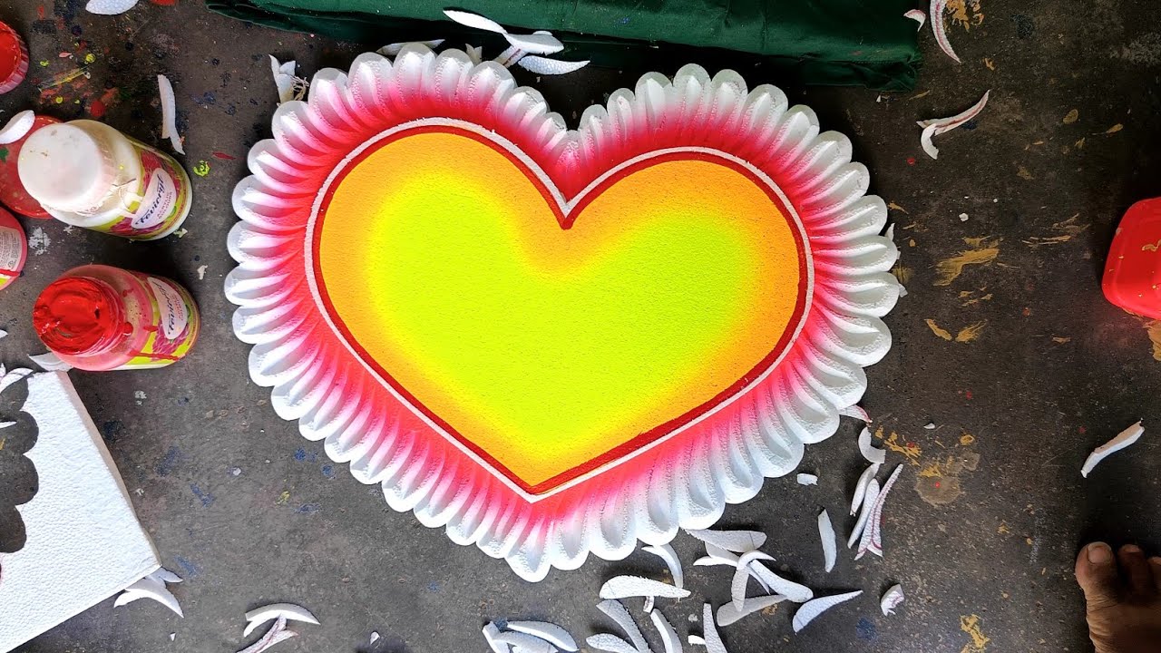 thermocol wedding art carving design बनाना आसान तरीके से