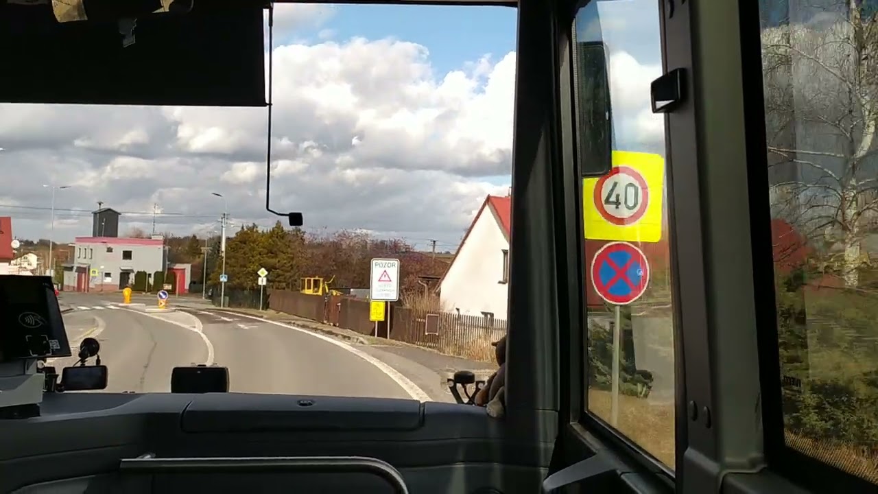 RIDE IN BUS IVECO LINK N 366 FROM FRÝDEK-MÍSTEK TO HAVÍŘOV