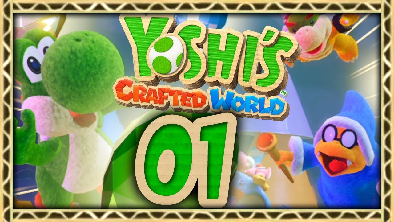 YOSHI'S CRAFTED WORLD ÉPISODE 1 - BÉBÉ BOWSER A VOLÉ LES GEMMES DU SOLEIL !