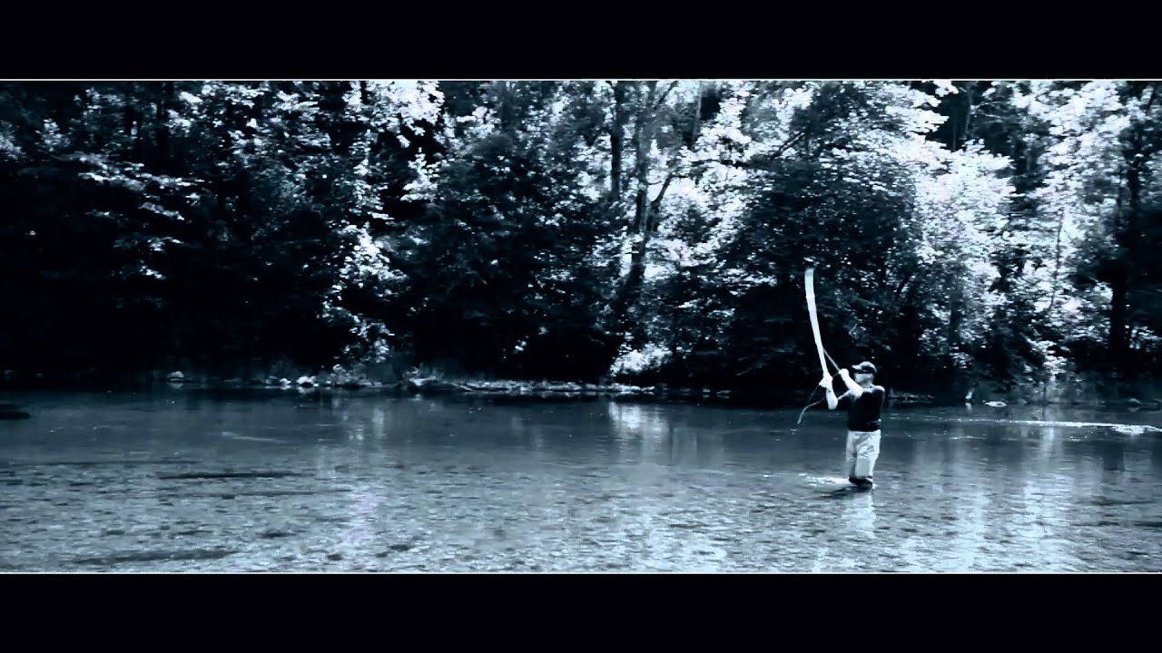 Single handed fly casting techniques